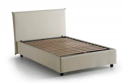 Lit 205 x 135 x 95 cm en tissu de couleur><noscript><img width=