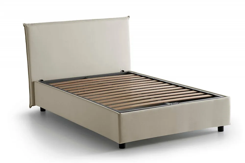 Lit 205 x 135 x 95 cm en tissu de couleur>Talamo Italia Best