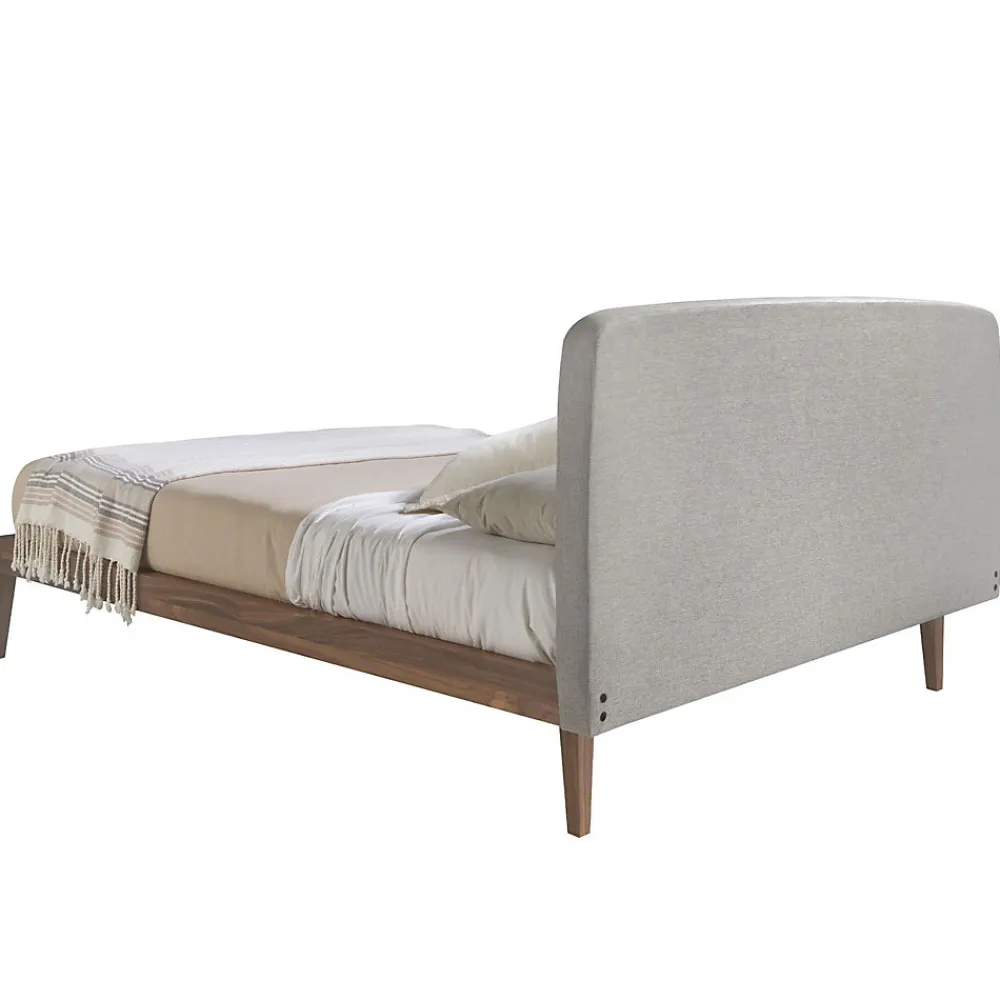 Lit tufté en tissu gris moderne pour chambre à coucher élégante>Angel Cerda Best