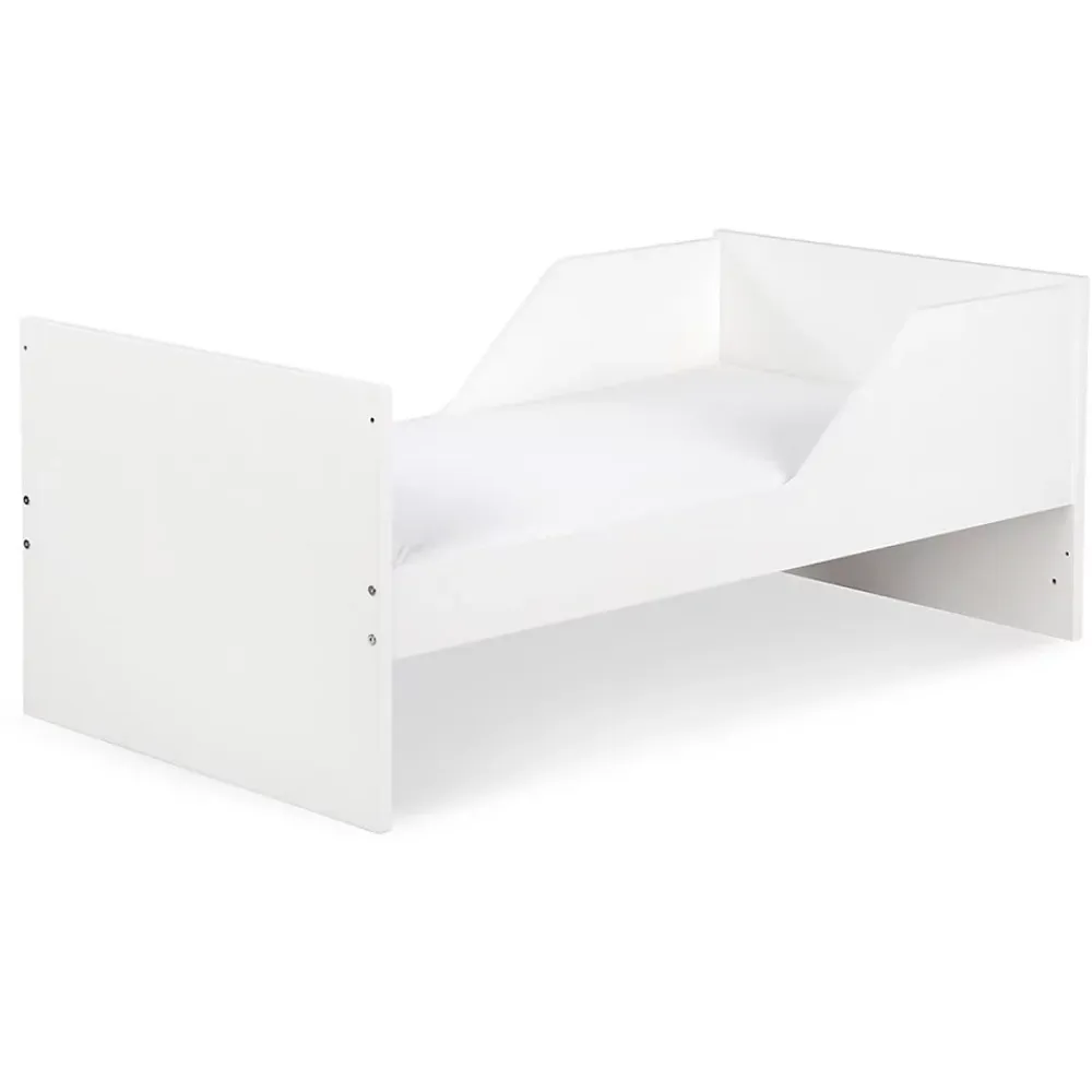 Monmobilierdesign Lit évolutif Bébé Convertible En Lit Enfant Blanc 140x70* Lit Coffre