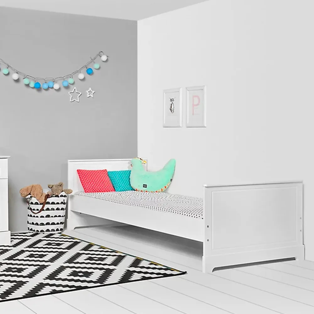 Petits-Meubles Lit 90x200 Bellamy Marylou Blanc*Enfant Lit Enfant