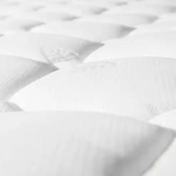 Redom Lit 90x200 cm avec tête de lit rembourrée en lin gris, sommier à lattes inclus et pieds noirs, design sobre* Lit Simple