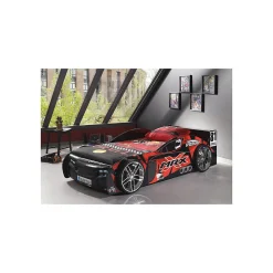Lit 90x200 MRX SleepCar Sommier inclus Vipack Car beds - Noir><noscript><img width=