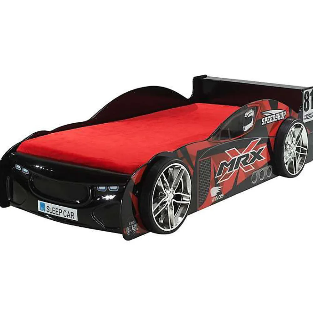 Lit 90x200 MRX SleepCar Sommier inclus Vipack Car beds - Noir>Petits-Meubles Sale