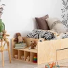 Petits-Meubles Lit 90x190 sommier et tiroir inclus Tristan Bois*Enfant Lit Enfant