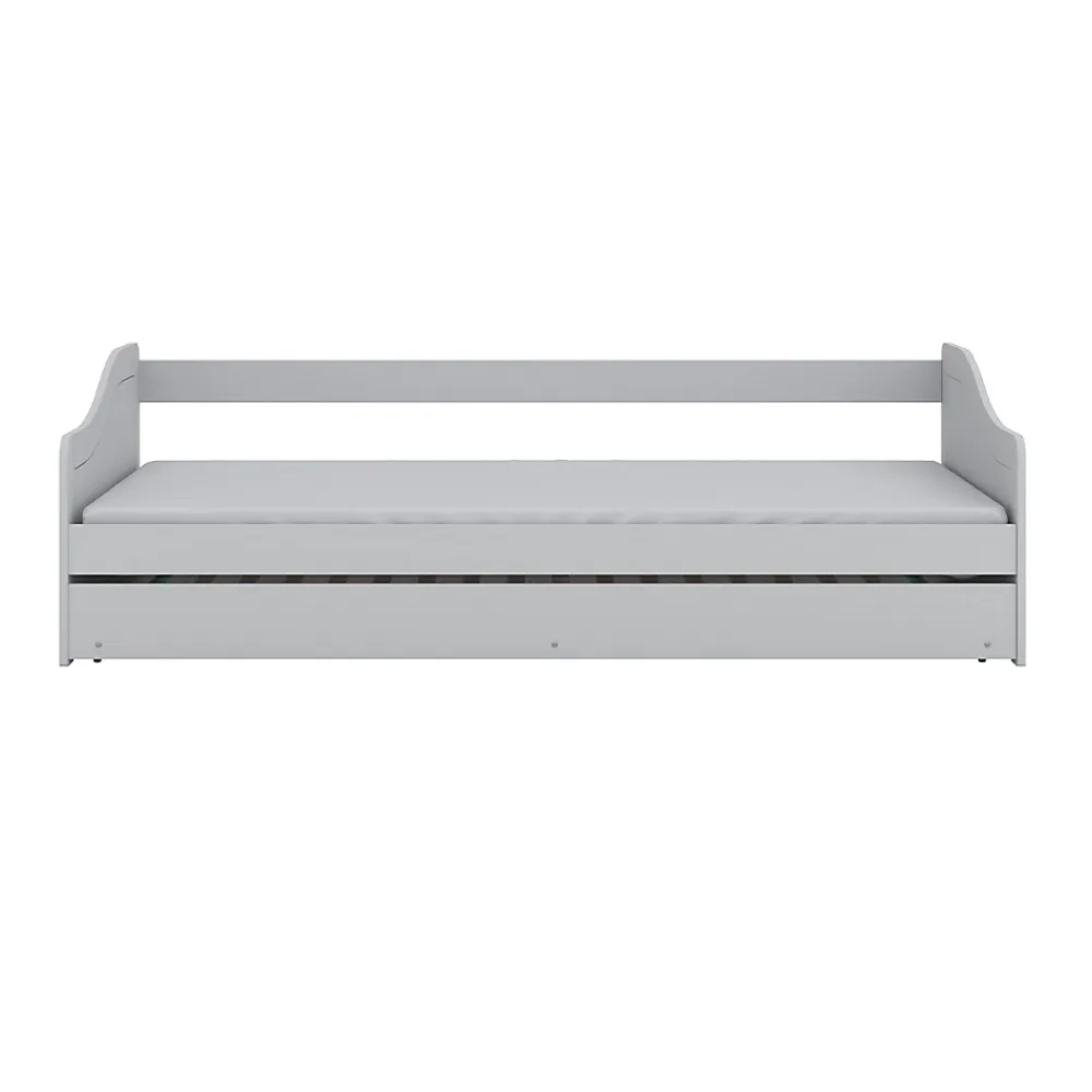 Petits-Meubles Lit 90x200 sommier et tiroir inclus Kocot Kids Allison Blanc* Lit Gigogne