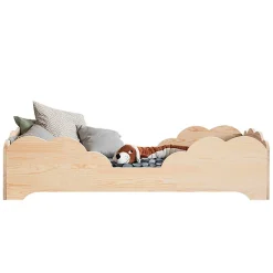 Petits-Meubles Lit 90x190 sommier inclus Josy Bois*Enfant Lit Enfant