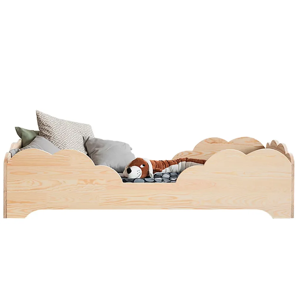Petits-Meubles Lit 90x190 sommier inclus Josy Bois*Enfant Lit Enfant