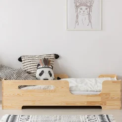 Lit 90x190 sommier inclus Lilian Bois>Petits-Meubles Best