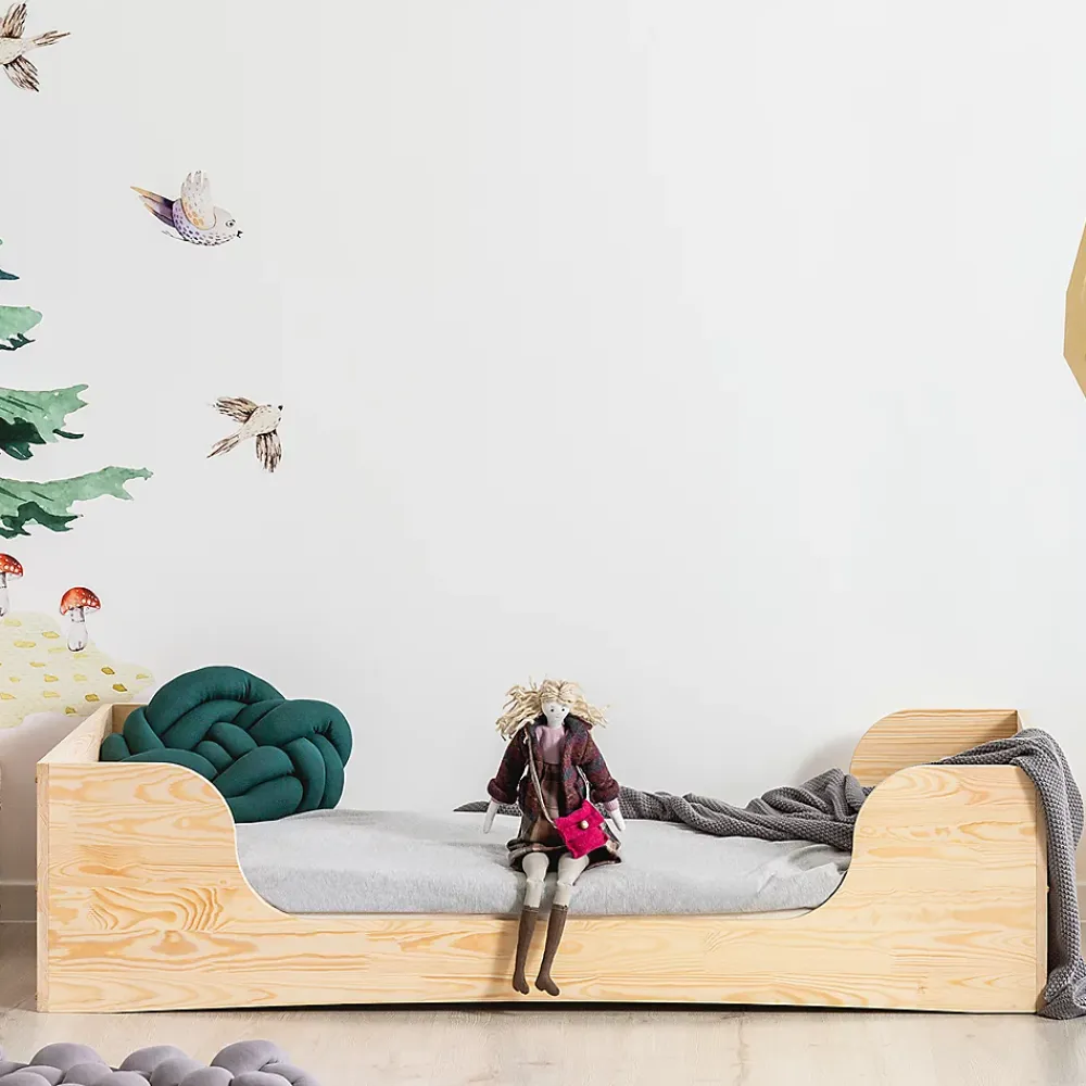 Petits-Meubles Lit 90x190 sommier inclus Noelie Bois*Enfant Lit Enfant