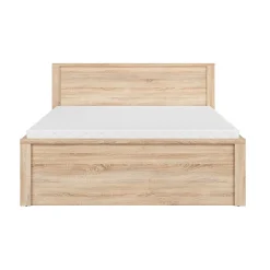 Lit 160x200 tête de lit haut Soren Bois>Petits-Meubles