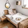 Petits-Meubles Lit 120x200cm tête ajouree Vox Nature Bois* Lit Simple