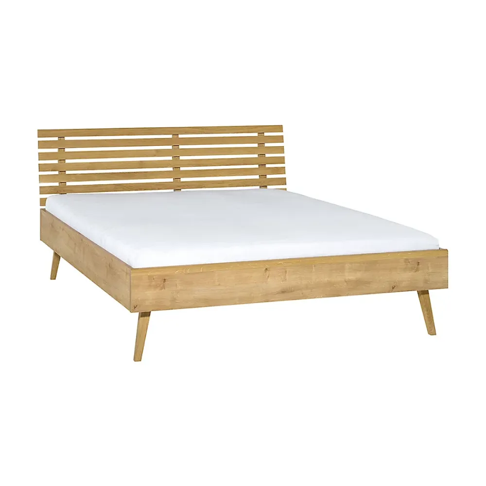 Petits-Meubles Lit 120x200cm tête ajouree Vox Nature Bois* Lit Simple