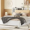 Fortuna lai Lit 180x200cm, tête de lit partiellement inclinable, 4 tiroirs, Blanc*Enfant Lit Enfant