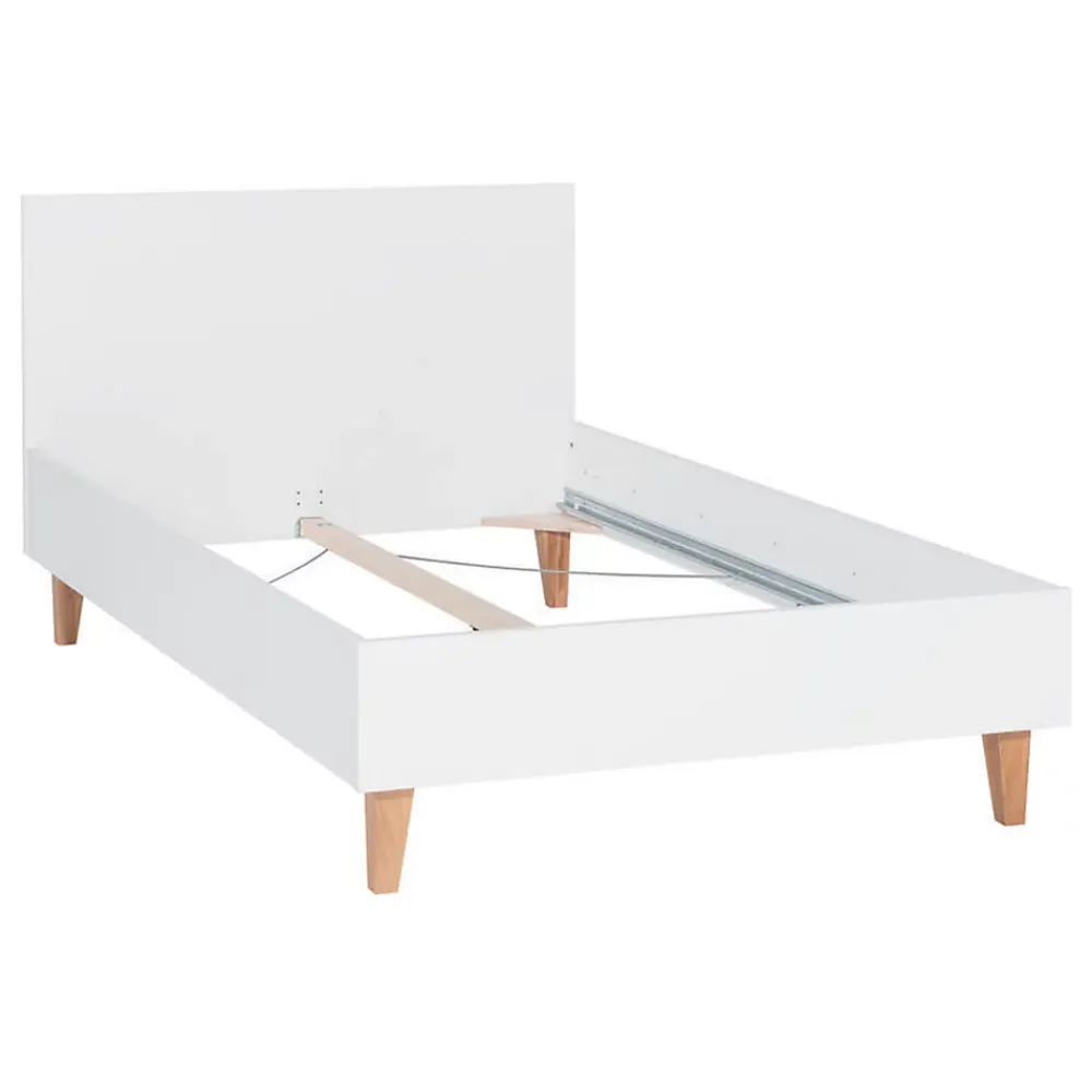Petits-Meubles Lit 120x200cm Vox Concept Blanc*Enfant Lit Enfant