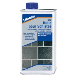 Mn Huile pour Schistes 1 L - Hydrofuge anti-taches intensificateur de couleur>Lithofin Online