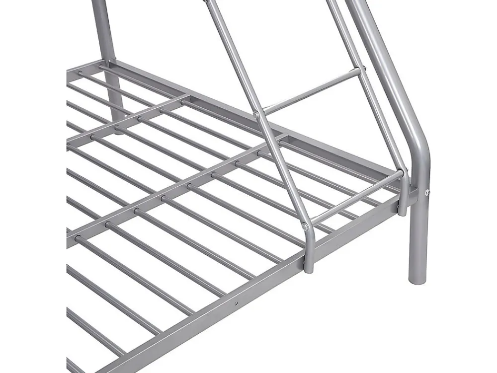 Lits superposés ELEVATIO IV - 90 et 140 x 190 cm - Acier - Argent>Vente-unique Best