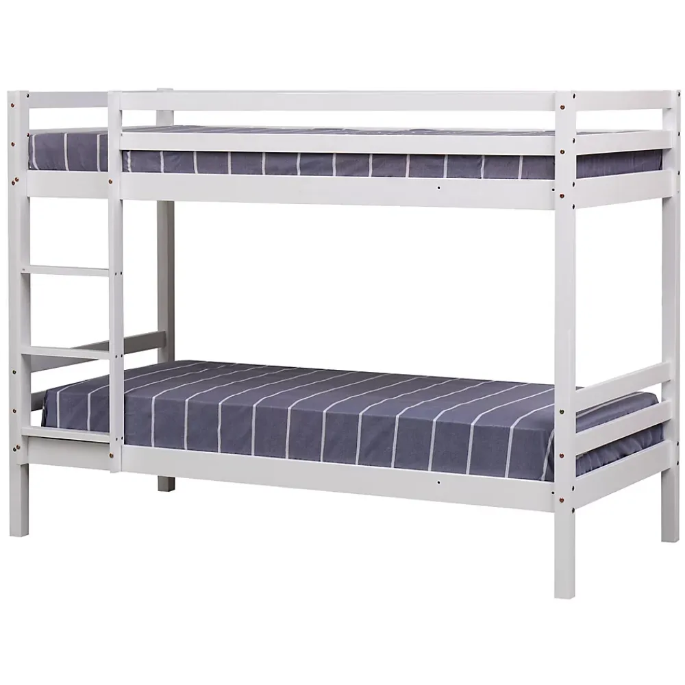 Happy Garden Lits superposés pour enfants 190x90cm blanc AMBRE -*Enfant Lit Enfant