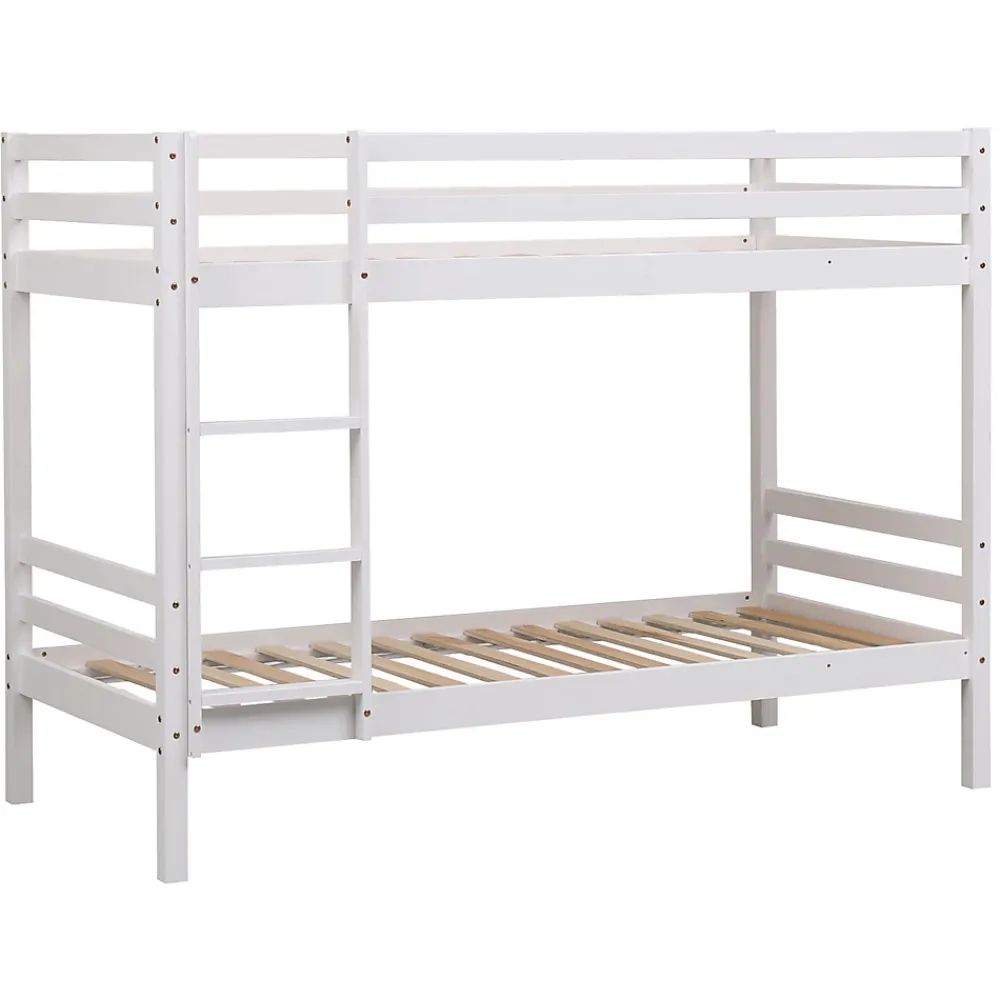 Happy Garden Lits superposés pour enfants 190x90cm blanc AMBRE -*Enfant Lit Enfant