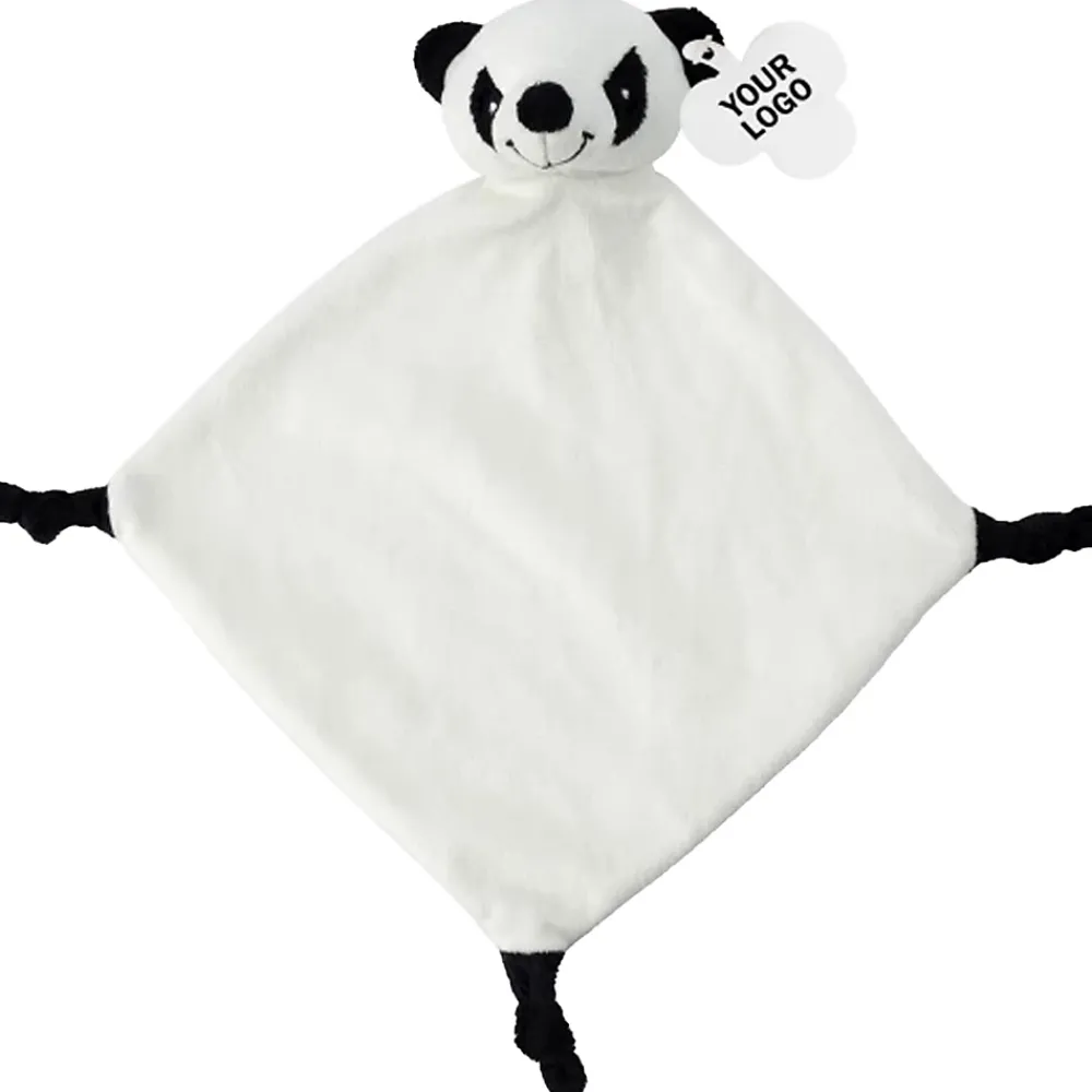 L-Merch - Couverture pour bébé motif/style Panda RELAX White/Black (Taille unique)* Couverture