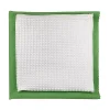 GoodHome Lot 2 chiffons de nettoyage pour vitres microfibre blanc L.32 x l.32cm* Chiffon