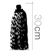 Juanio Lot 2 Mop serpillère à frange pour balai, recharge vadrouille, tête de rechange de balai en microfibre super absorbante - H 30 cm* Serpillère