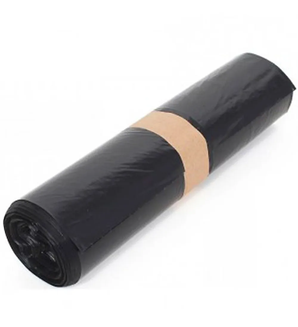 Lot 500 sacs poubelle à déchet Rouleaux de 20L 30L 50L 100L 110L 130L Litres Taille - 20L-NOIR>Pro Et Discount Discount