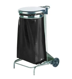 Lot 500 sacs poubelle à déchet Rouleaux de 20L 30L 50L 100L 110L 130L Litres Taille - 130L-NOIR><noscript><img width=
