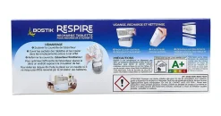 Lot 4 tablettes pour absorbeur d'humidité Respire Bostik 25m²* Absorbeur D'Humidité