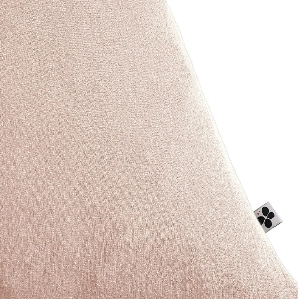Lot 2 taies d'oreillers 50x70 cm double gaze de coton rose - PEPA 2>Meubletmoi