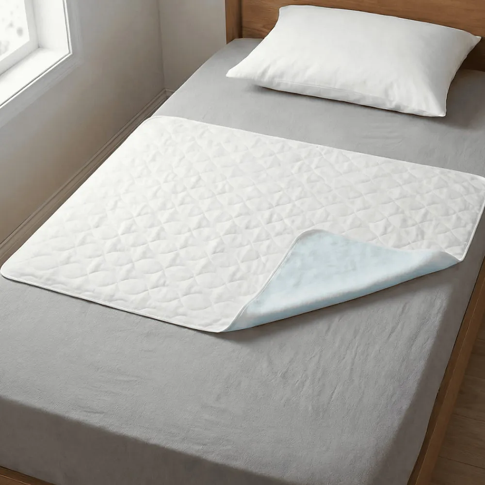 Lot de 2 Alèses Imperméables 90x85 cm - Adulte Sénior - Lavage à 90C - Grande absorption - Oeko-Tex>Sweetnight Best