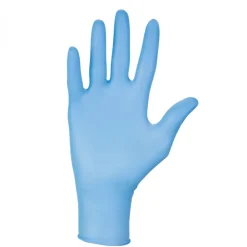Vivezen Lot de 2 boites de 100 gants en nitrile jetables - non poudrés - Taille XL - Bleu -* Gants De Ménage
