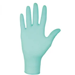 Vivezen Lot de 5 boites de 100 gants en nitrile jetables - non poudrés - Taille M - Vert -* Gants De Ménage