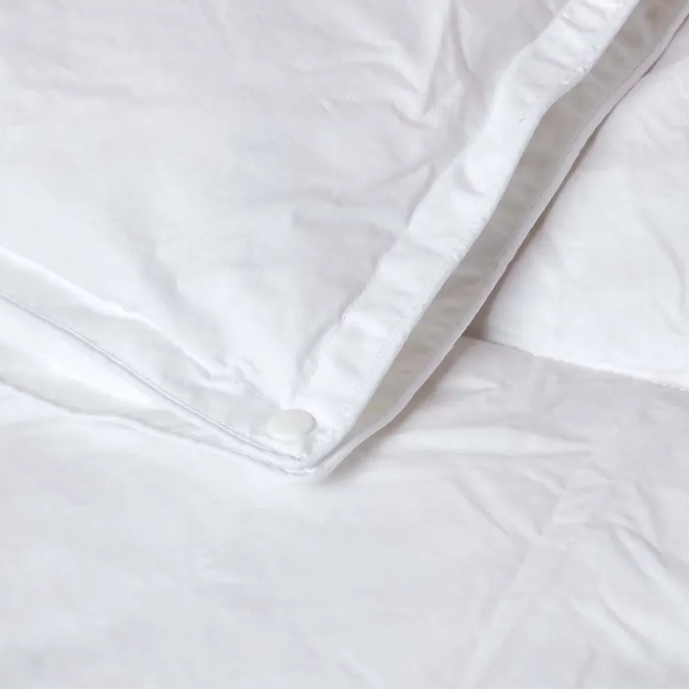 Homescapes Lot de 2 Couettes de Luxe 4 saisons en duvet de canard 9 + 4.5 Tog, 135 x 200 cm -* Couette
