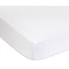 Domiva Lot de 2 draps housse en jersey (70x140 cm - Vert)* Drap Housse|Drap Housse