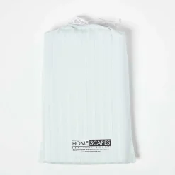 Lot de 2 draps housse lit bébé en coton égyptien 330 fils bleu, 70 x 140 cm -><noscript><img width=