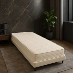 Literie Julien lot de 2 Matelas Souple avec face de contact latex Pour Canap Lit 90x200 x 10 cm - 5 zones de Confort - Noyau Poli Lattex HR...* Matelas