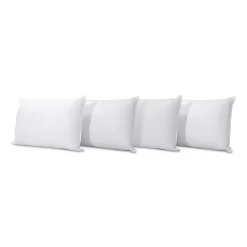 Lot de 4 oreillers Alaska 50x70 cm Fibres creuses polyester>Bellecour Hot