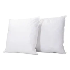 Bellecour Lot de 2 oreillers Alaska 60x60 cm Fibres creuses polyester* Oreiller Ferme
