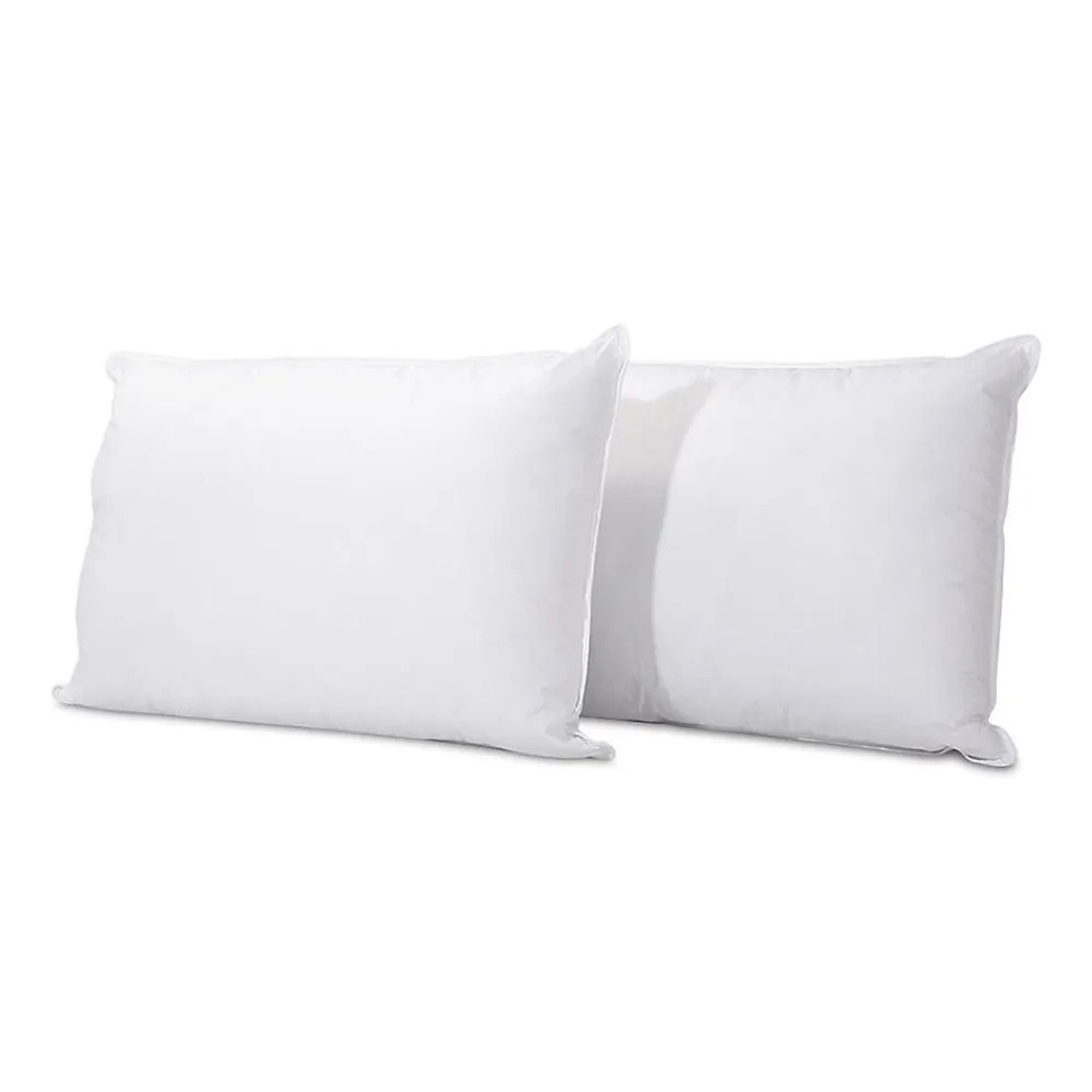 Bellecour Lot de 2 oreillers Alaska 50x70 cm Fibres creuses polyester* Oreiller Ferme