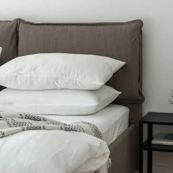 Bellecour Lot de 2 oreillers Alaska 50x70 cm Fibres creuses polyester* Oreiller Ferme