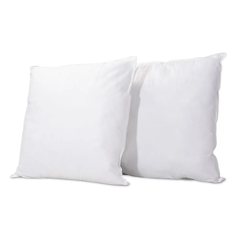 Bellecour Lot de 2 oreillers Alaska 65x65 cm Fibres creuses polyester* Oreiller Ferme