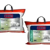 Dodo Lot de 2 oreillers ergonomiques à mémoire de forme - 45x70 cm - VEGETAL* Oreiller Mémoire De Forme