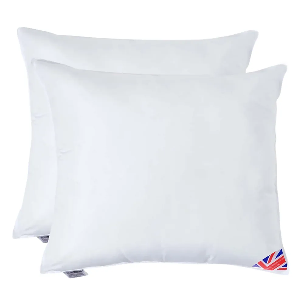 Homescapes Lot de 2 oreillers en microfibre, 60 x 70 cm -* Oreiller Ferme