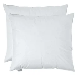 Lot de 2 oreillers en plumes et duvet d'oie, 60 x 70 cm ->Homescapes Hot