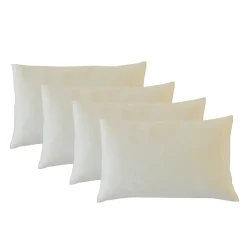 Lot de 4 oreillers Flocons 30x50 cm Mémoire de forme>Olympe Literie Outlet