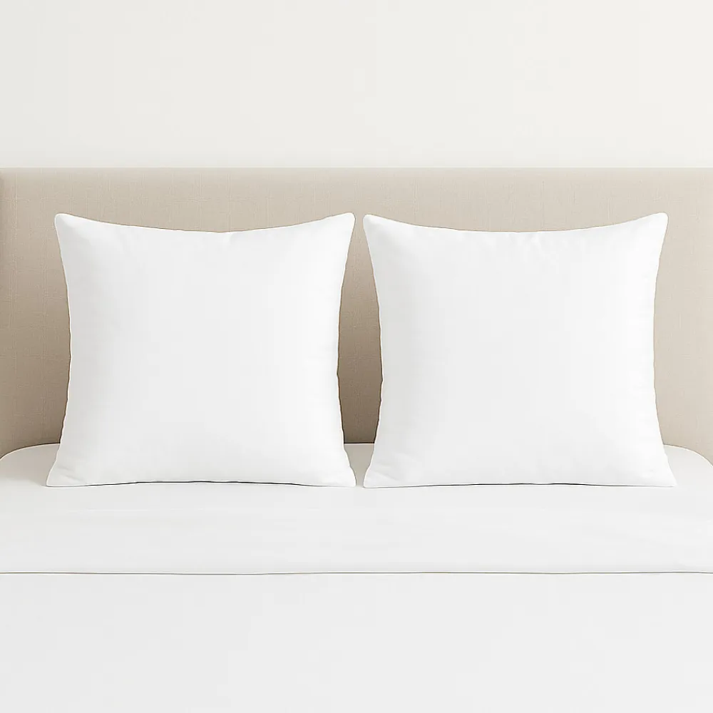 Lot De 2 Oreillers Microfibre Moelleux - 60 X 60 - Toutes Saisons - 37203>Mortreux Clearance
