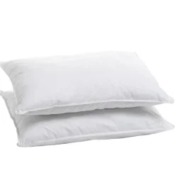 Lot de 2 Oreillers Mémoire de Forme Mixte 50x70cm>Bleu Calin Hot