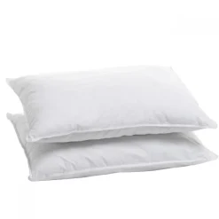 Lot de 2 oreillers Moelleux 50x70cm VOLUME>Bleu Calin New