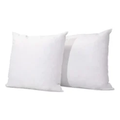 Olympe Literie Lot de 2 oreillers Natura 65x65 cm Duvet & Plumess* Oreiller Moelleux